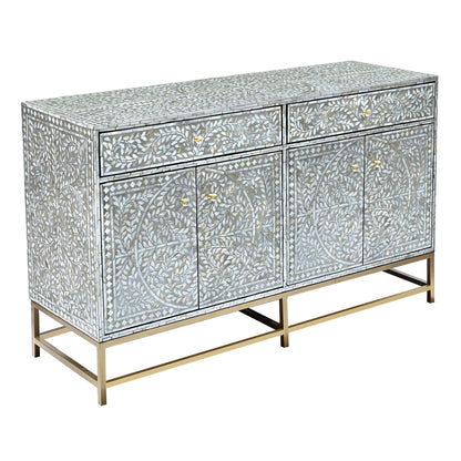 Hollis Mother of Pearl and Shell Sideboard 139cm