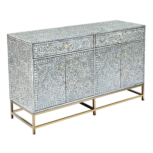 Hollis Mother of Pearl and Shell Sideboard 139cm