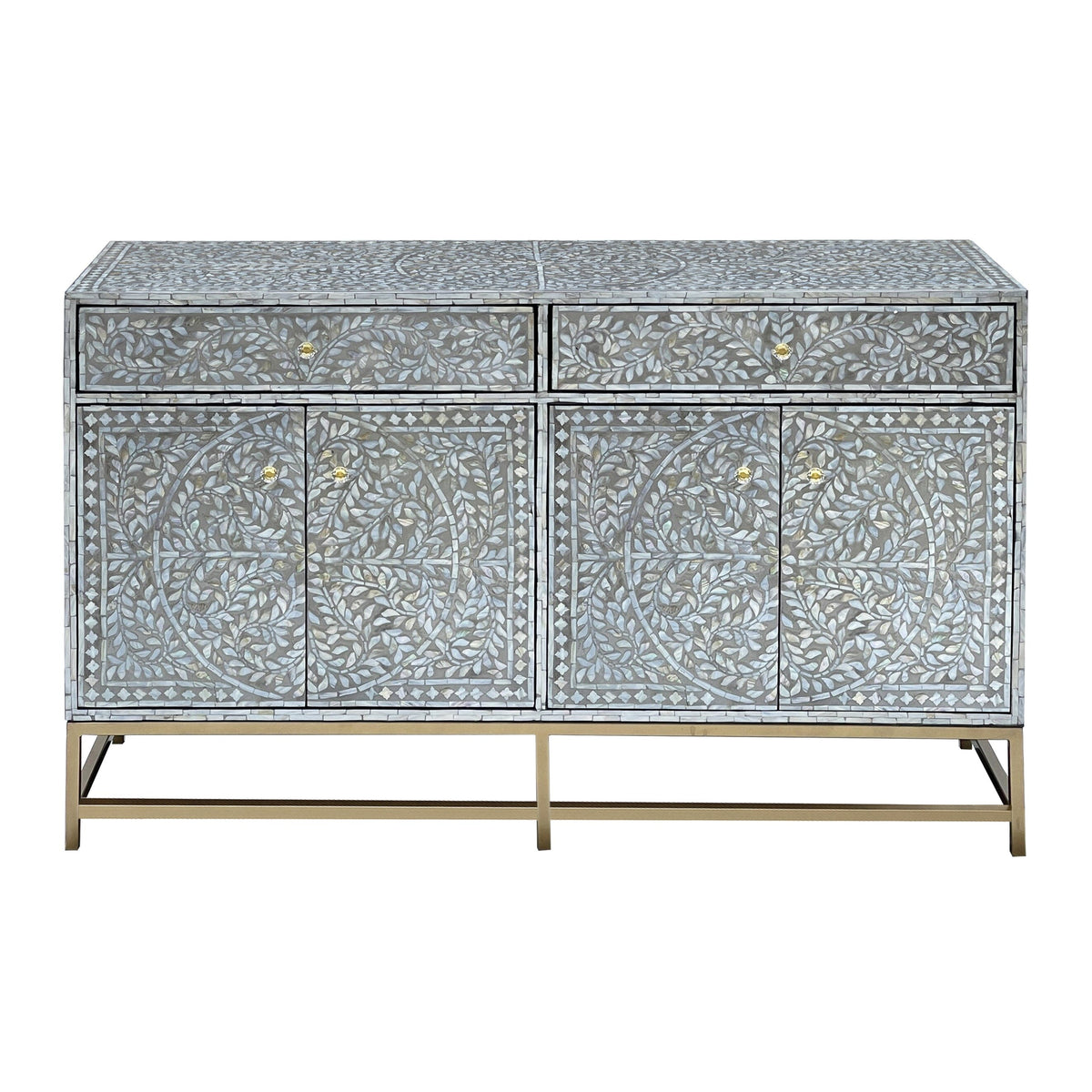 Hollis Mother of Pearl and Shell Sideboard 139cm