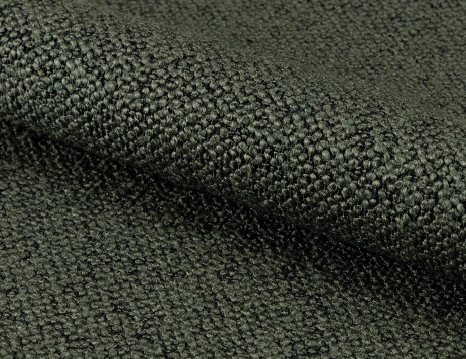 Marlowe Occasional Chair - Smoked Oak Legs - Hunter Green Fabric