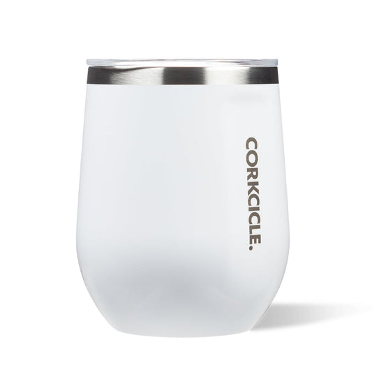 Corkcicle Stemless - 355ml Gloss White