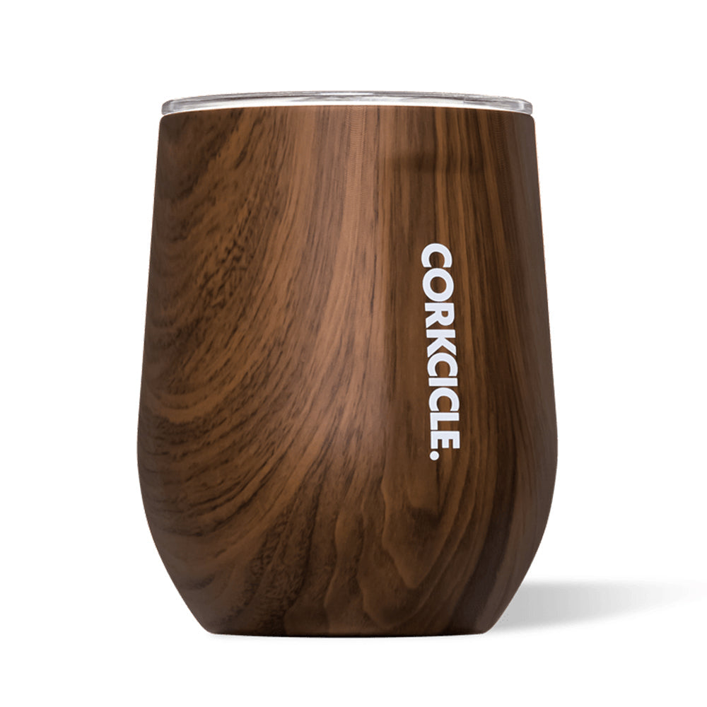 Corkcicle Stemless - 355ml Walnut Wood