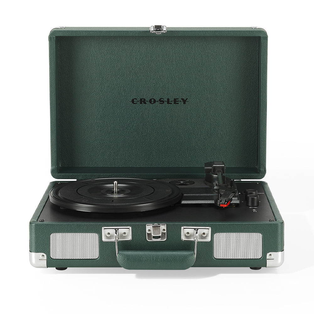 Crosley Cruiser Bluetooth Portable Turntable - Emerald Green
