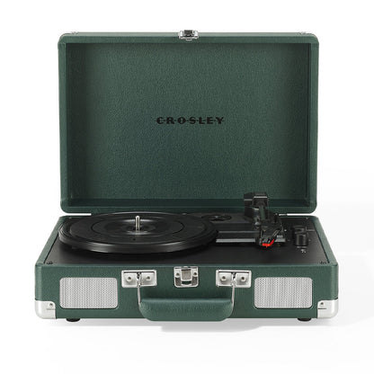 Crosley Cruiser Bluetooth Portable Turntable - Emerald Green
