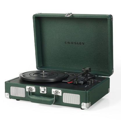 Crosley Cruiser Bluetooth Portable Turntable - Emerald Green