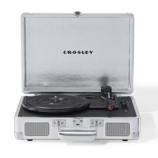 Crosley Cruiser Bluetooth Portable Turntable - Silver