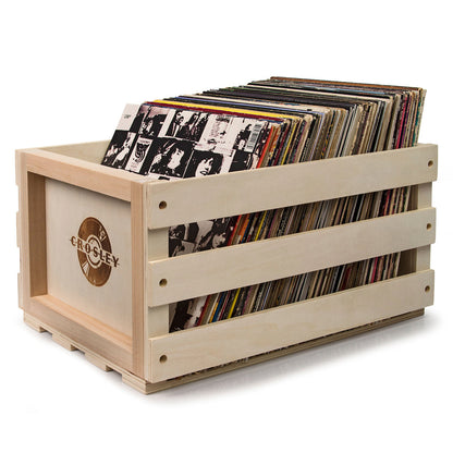 Crosley Cruiser Bluetooth Portable Turntable - Mint + Bundled Crosley Record Storage Crate
