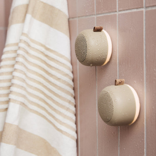 Kreafunk Alight Bluetooth Speaker - Ivory Sand