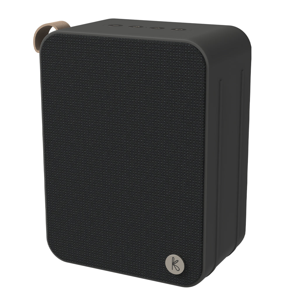 Kreafunk Aboom+ Bluetooth Speaker - Black