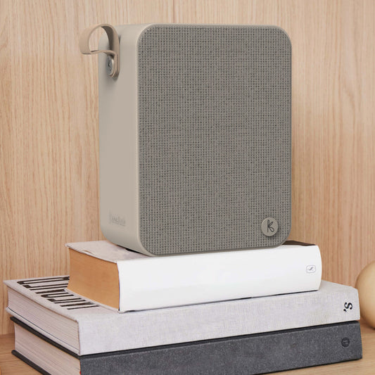 Kreafunk Aboom+ Bluetooth Speaker - Ivory Sand