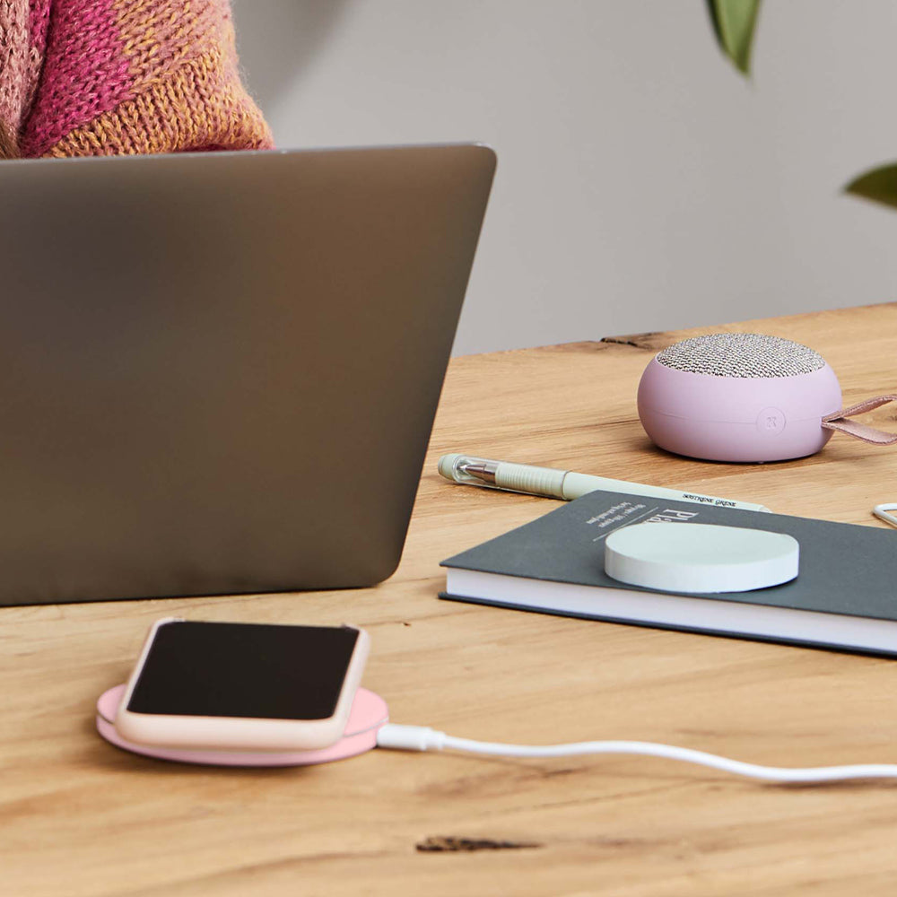 Kreafunk Wicharge 2 Wireless Qi Charger 15W - Dusty Rose