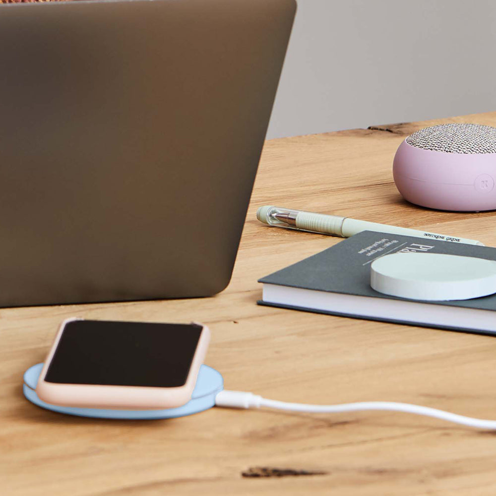 Kreafunk Wicharge 2 Wireless Qi Charger 15W - Cloudy Blue