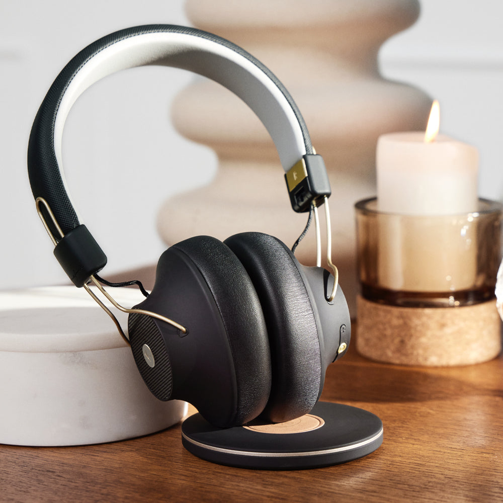 Kreafunk Abeat Qi Bluetooth Headphones W/ Anc - Black