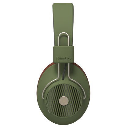 Kreafunk Abeat Qi Bluetooth Headphones W/ Anc - Urban Green