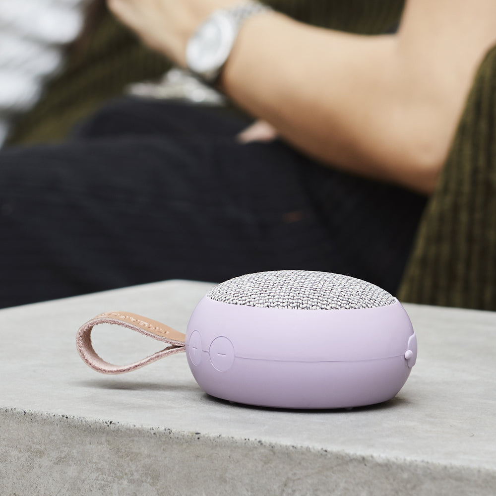 Kreafunk Ago 2 Fabric Bluetooth Speaker - Calm Purple
