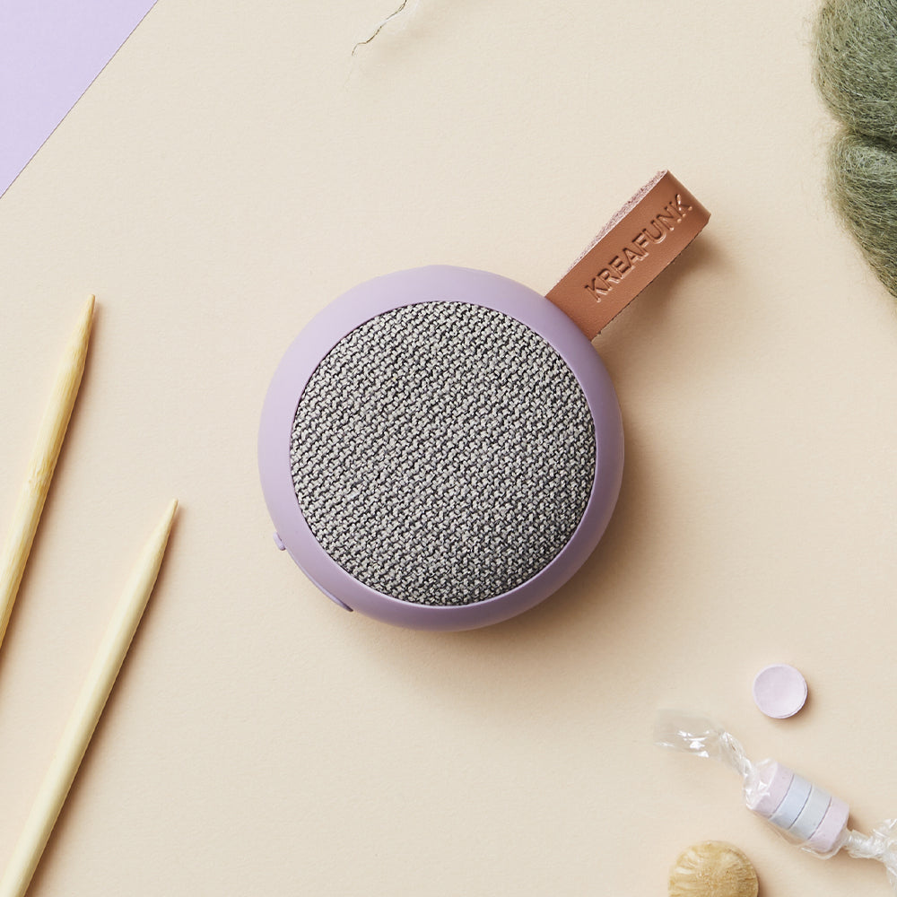 Kreafunk Ago 2 Fabric Bluetooth Speaker - Calm Purple
