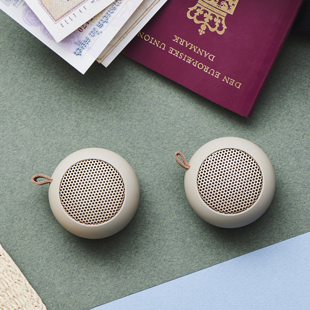 Kreafunk Ago Mini Bluetooth Speaker - Ivory Sand