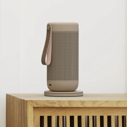 Kreafunk Acoustic Bluetooth Speaker - New Ivory Sand