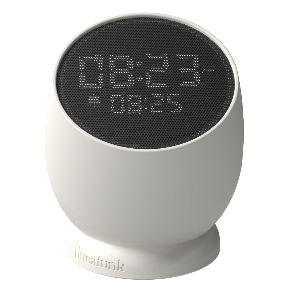 Kreafunk Bell Alarm Clock - White
