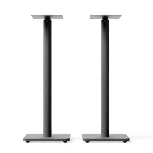 Kanto SPH Universal Height Adjustable Bookshelf Speaker Stands - Black, Pair