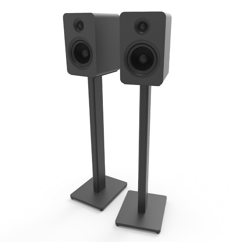 Kanto ST28 28" Universal Bookshelf Speaker Floor Stand - Black, Pair