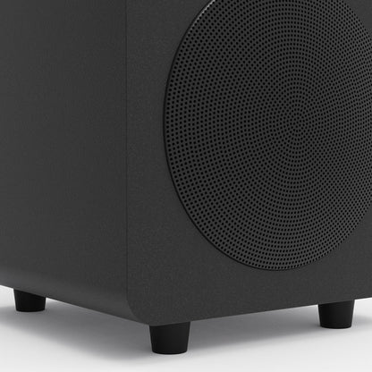 Kanto SUB6 200W 6" Sealed Powered Subwoofer, Matte Black