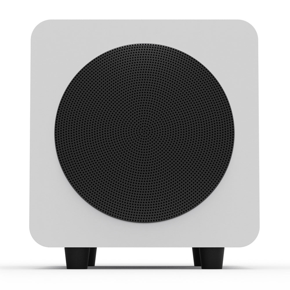 Kanto SUB6 200W 6" Sealed Powered Subwoofer, Matte White