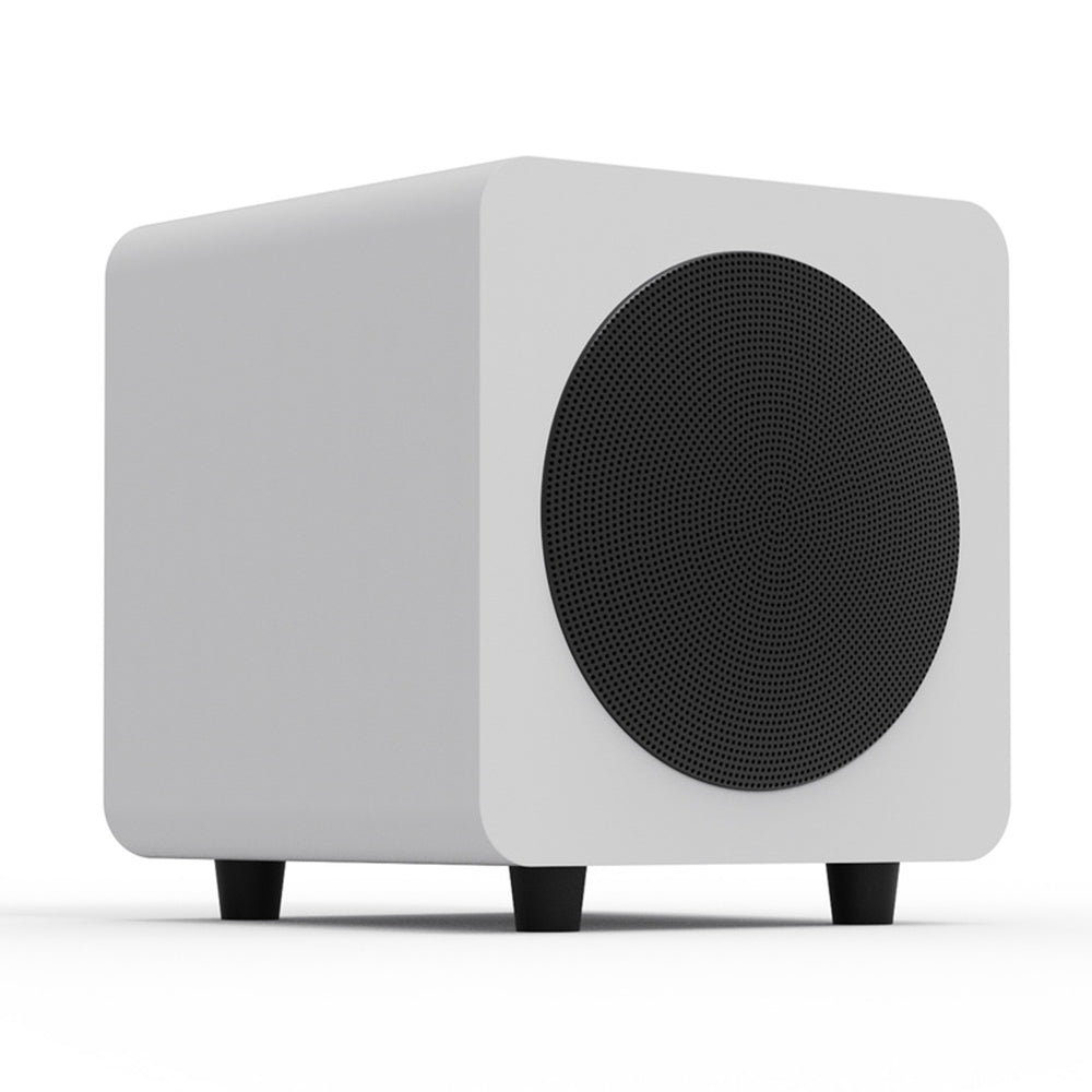 Kanto SUB6 200W 6" Sealed Powered Subwoofer, Matte White