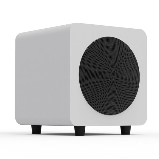 Kanto SUB6 200W 6" Sealed Powered Subwoofer, Matte White