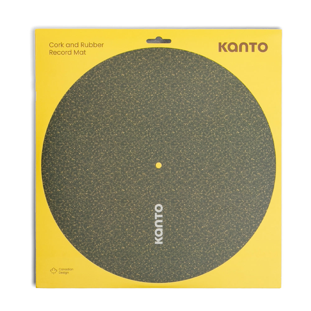 Kanto TT-CRM Anti-Static Cork and Rubber Turntable Mat