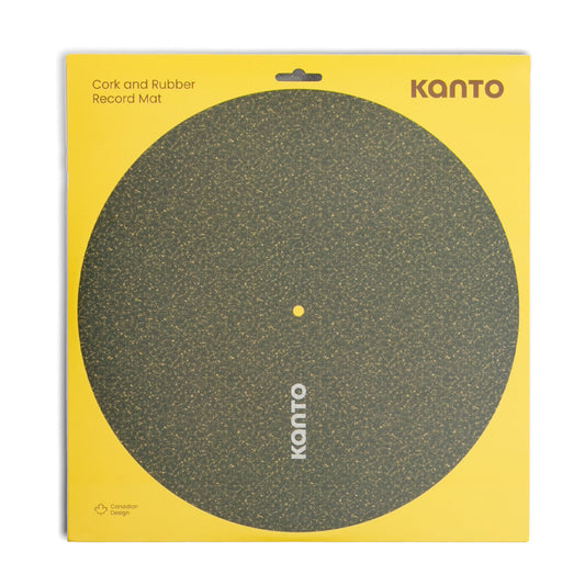Kanto TT-CRM Anti-Static Cork and Rubber Turntable Mat