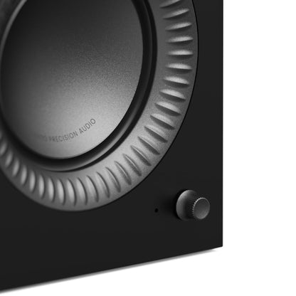 Kanto TUK (2nd Gen) Grand Passive Speaker System with Air Motion Transformer (AMT) Tweeter and 6" Aluminium Concave Woofer, Matte Black w/ Gunmetal