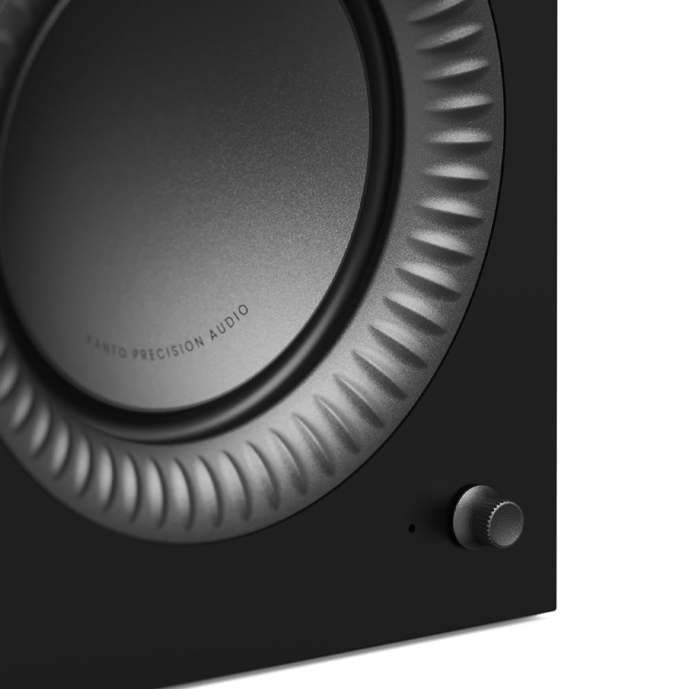 Kanto TUK (2nd Gen) Grand 320 W Premium Powered Speaker System with Bluetooth® 5.4, Dual RCA and USB-C Inputs, Matte Black w/ Gunmetal