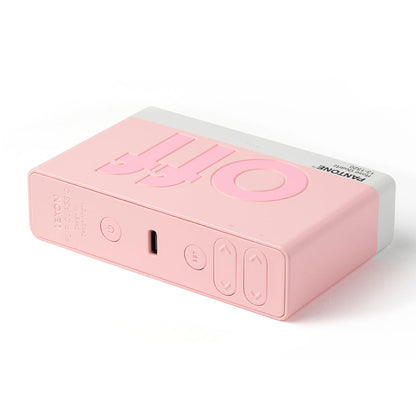 Lexon Flip Classic Reversible Alarm Clock PANTONE - Rose Pink