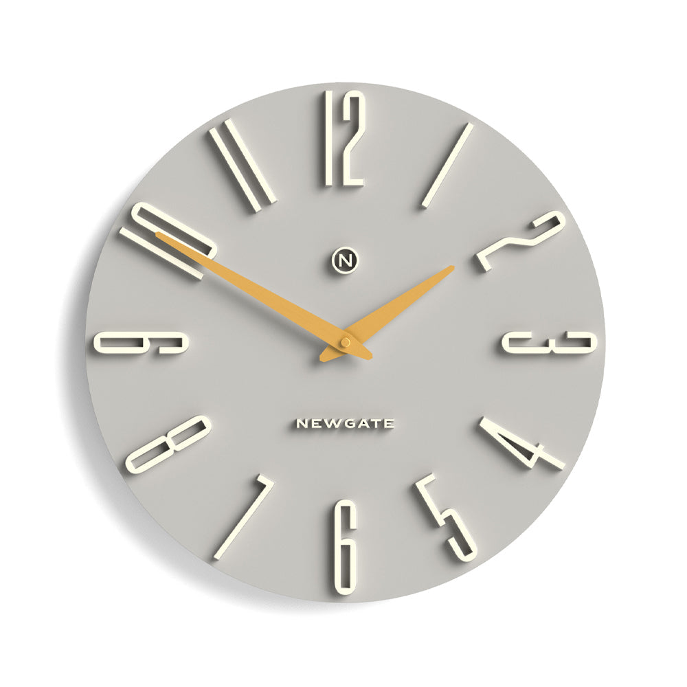 Newgate Empire State Wall Clock-Grey