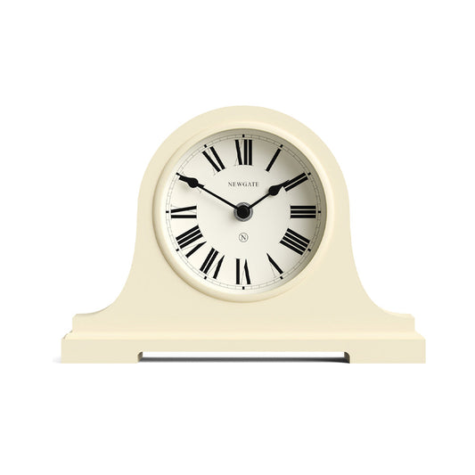 Newgate Broadway Mantel Clock-Vanilla Cream