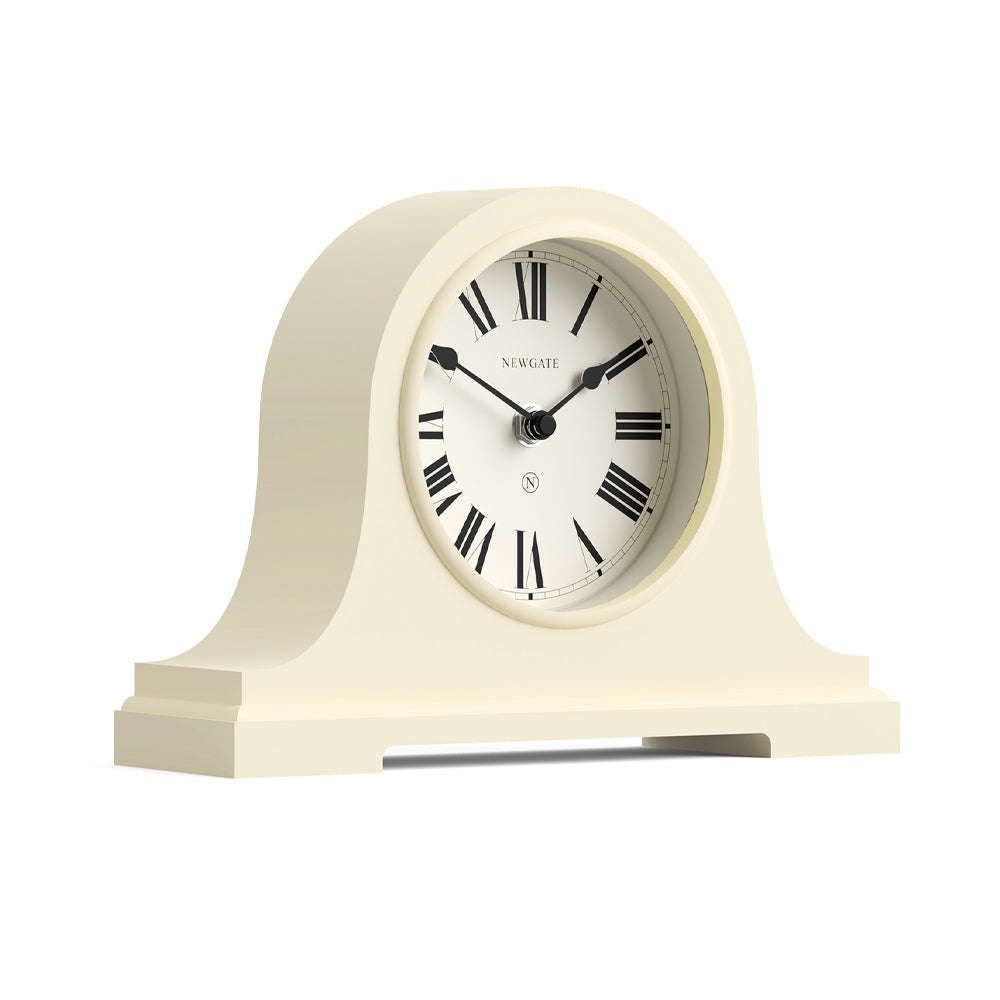 Newgate Broadway Mantel Clock-Vanilla Cream