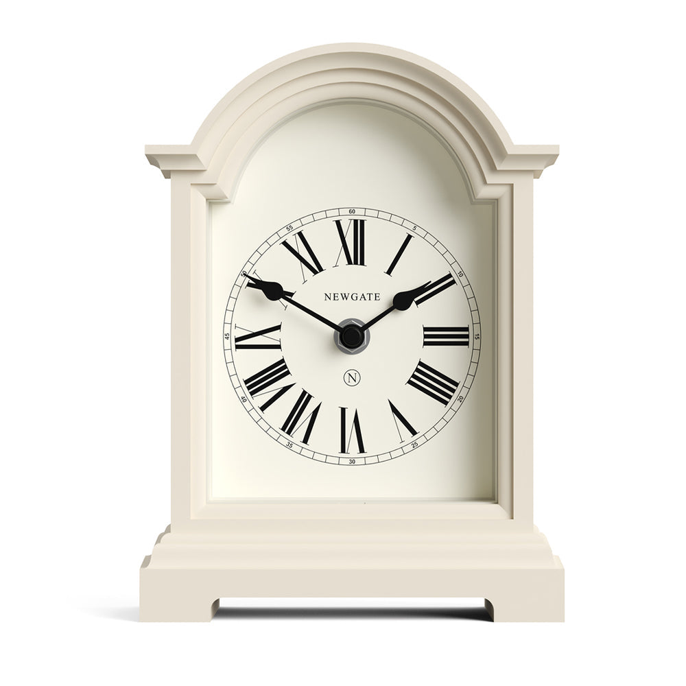 Newgate Fillmore Mantel Clock-Vanilla Cream