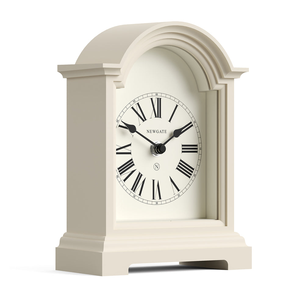 Newgate Fillmore Mantel Clock-Vanilla Cream