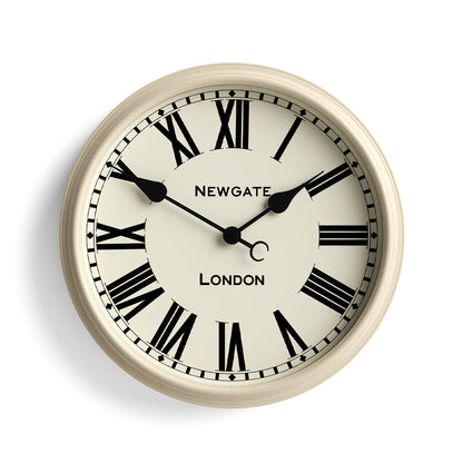 Newgate Spitalfields Wall Clock-Vanilla Cream