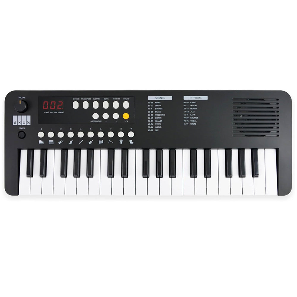 Axus Mini Keyboard 37 Key Keyboard - Black