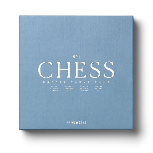 Printworks Classic Chess-Dusty Blue