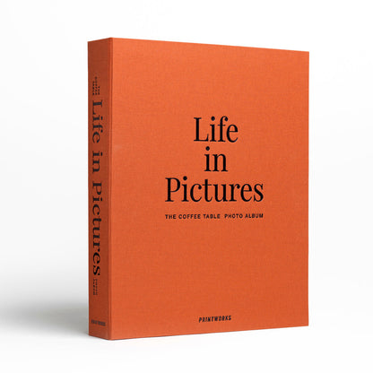 Printworks Photo Album - Life In Pictures, Orange