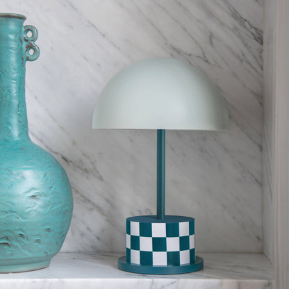 Printworks Portable Lamp - Riviera - Checkers