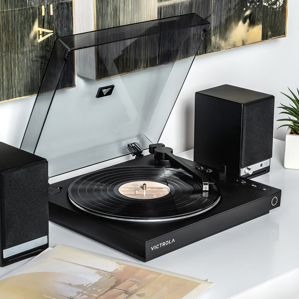 Victrola Automatic Turntable - Black