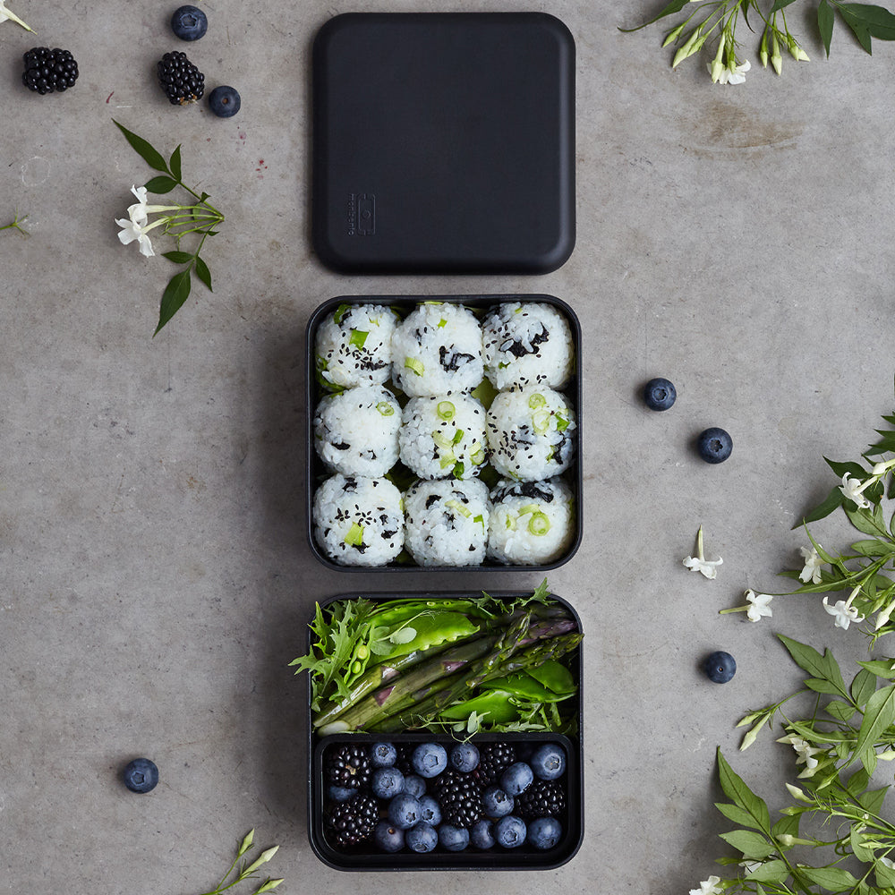 Monbento Mb Square Bento Box - Black Onyx