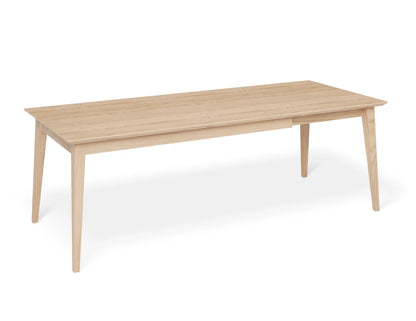 Jylland Extendable Dining Table - Natural Oak - 160cm to 220cm - by TON