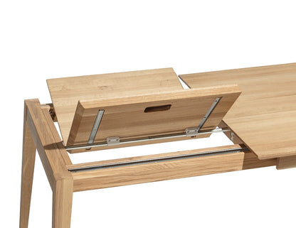 Jylland Extendable Dining Table - Natural Oak - 160cm to 220cm - by TON