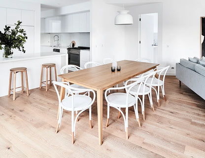 Jylland Dining Table - Natural Oak - 220cm x 100cm - by TON