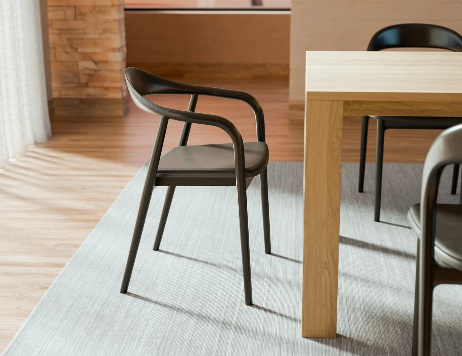 Arki Armchair - Black Ash with Pad